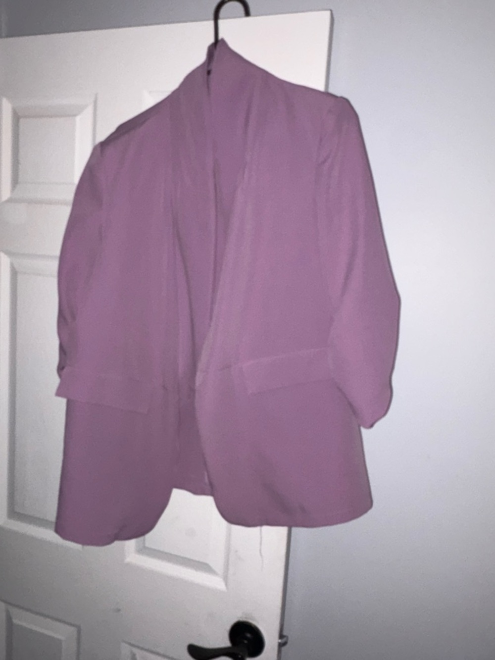 SHEIN Mauve Blazer and Shorts Set